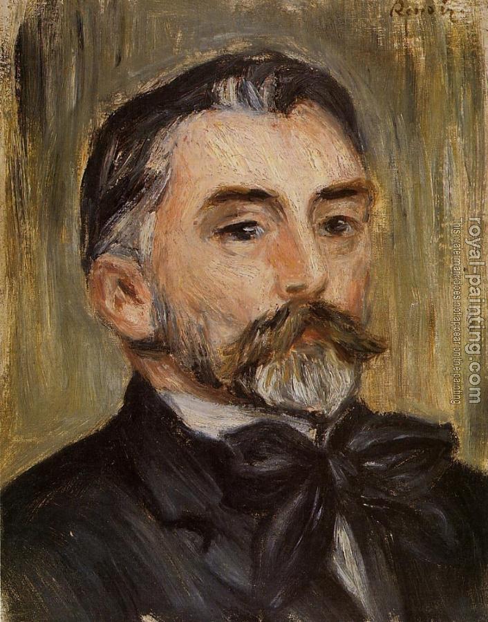 Pierre Auguste Renoir : Stephane Mallarme Pierre Auguste Renoir : Stephane Mallarme